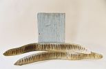 Mundstark, Fundmaterial Holz, 2002, H 33 cm
