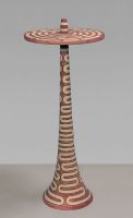 Was kommt auf denTisch?-III, Keramik, 2009, H 78 cm