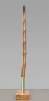 Trennung, Sanddorn und Aluminium, 2010, H 285 cm