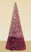 Strukturkegel II, Papier, 2013, H 45 cm