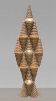 Ein Wächter, Keramik, 2010, H 64 cm